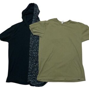 Boys Large Shirt Bundle Green Black